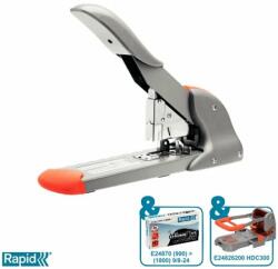 Rapid Tűzőgép nagyteljesítményű 9/8-24 210lap Rapid HD210 ezüst/narancssárga (E23633700)