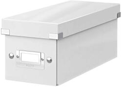Leitz CD tároló doboz lakkfényű Leitz Click&Store fehér (E60410001)