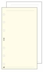 Saturnus Kalendárium betét jegyzetlap "L" sima Saturnus fehér (NKL325F)
