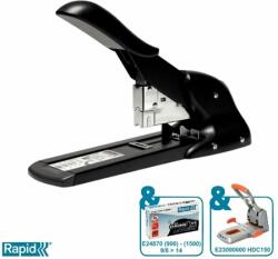 Rapid Tűzőgép nagyteljesítményű 9/8-14 110lap Rapid HD110 fekete/szürke (E21080816)