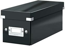 Leitz CD tároló doboz lakkfényű Leitz Click&Store fekete (E60410095)