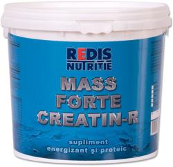 Redis Nutritie Supliment energizant si proteic, Mass Forte Creatin R, Redis, galeata 2.5 kg