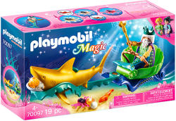 Playmobil Magic - A tenger királya cápafogattal (70097)