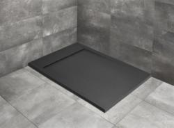 Radaway Cadita dus dreptunghiulara Radaway Teos F 120 x 80 x H4 cm, decupabila, antracit (HTF12080-64)