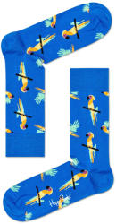 Happy Socks Șosete albastre cu print papagal