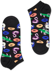 Happy Socks Șosete scurte, culoare neagră, model petrecere la piscină