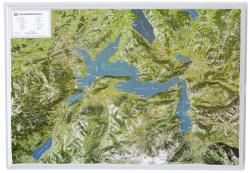 Georelief Harta magnetica Lacul Lucerne (in germana) (44657)