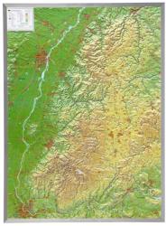 Georelief Harta regionala Padurea Neagra (44642)