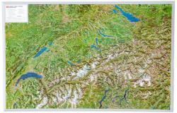 Georelief Harta Bernese Oberland in cadru de lemn (in germana) (44654)