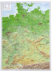Georelief Harta in relief 3D a Germaniei, mica (in germana) (44618)