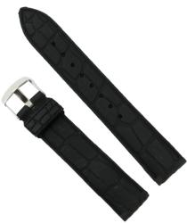  Curea de ceas din silicon Neagra - 20mm / 22mm - WZ2015 (WZ2015)