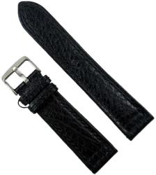  Curea Ceas Piele Naturala Neagra Groasa 22mm WZ2278 (WZ2278)