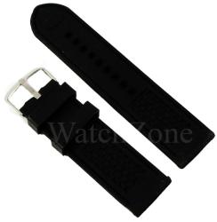  Curea Ceas Silicon Neagra Cube 24mm WZ1834 (WZ1834)