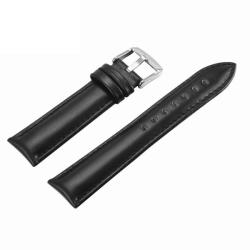 Curea ceas din piele neagra 10mm - 28mm (C001)