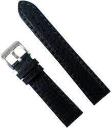  Curea Ceas Piele Naturala Neagra Sport 18mm 20mm 22mm WZ2305 (WZ2305)