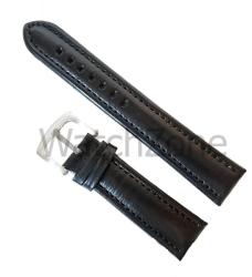  Curea ceas XL piele neagra 24mm 26mm WZ941 (WZ941)