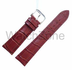  Curea Ceas Din Piele Maro Imprimeu Crocodil 14mm, 18mm, 20mm, 22mm - WZ1036 (WZ1036)
