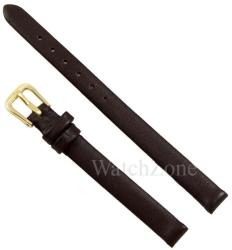  Curea ceas piele 8mm / 10mm maro inchis WZ1716 (WZ1716)