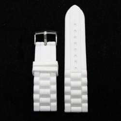  Curea Pentru Ceas din Silicon Alba (WZ674)