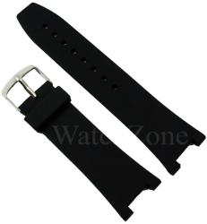  Curea Ceas 24mm-14mm Silicon Negru WZ1850 (WZ1850)