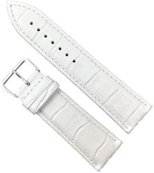 GmbH Watch Accesories Curea de ceas din piele naturala Alba - 24mm WZ2004 (WZ2004)