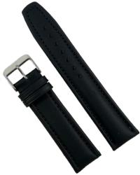  Curea Ceas Piele Naturala Neagra Groasa 22mm WZ2275 (WZ2275)