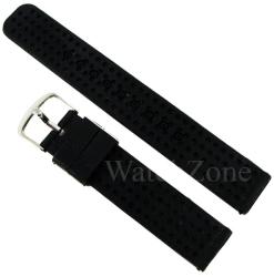  Curea Ceas Silicon Neagra Spot 18mm WZ1835 (WZ1835)