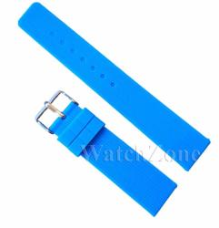  Curea de Silicon Neagră pentru Ceas | 22mm | WZ1307 (WZ1307)