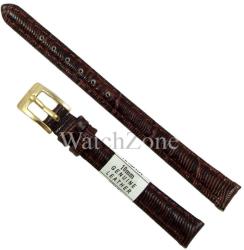 NAGATA Curea Ceas 10mm, 20mm - Maro Piele Naturala Nagata WZ1910 (WZ1910)