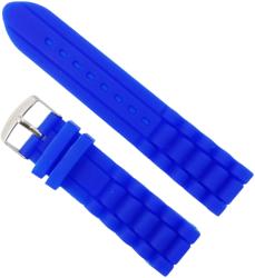  Curea de Ceas din Silicon - Albastru - 18mm, 20mm, 22mm, 24mm (WZ754) (WZ754)