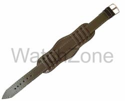  Curea de ceas maro din piele 20mm WZ1010 (WZ1010)