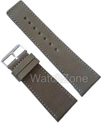  Curea Silicon Neagra Cusatura Maro cu Striatii 20mm 22mm 24mm WZ1380 (WZ1380)