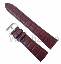  Curea Ceas Piele Maro Imprimeu Crocodil 22mm WZ1033 (WZ1033)