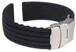  Curea Silicon Cu Închidere Deployant (Fluture) | 18mm, 20mm, 22mm, 24mm | Confort Premium (WZ719)