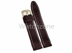  Curea Silion Neagra + Cusatura Alba 22mm WZ759 (WZ759)