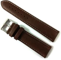  Curea Maro Piele Naturală - 22mm (WZ2689)