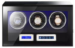 iUni Cutie intors ceasuri automatice iUni, Luxury Watch Winder 3 Carbon (512018)