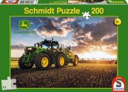 Schmidt Spiele Tractor 6150R cu udator - 200 piese (56145)