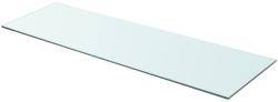 vidaXL Raft din sticlă transparentă, 90 x 30 cm (243841) - vidaxl Raft