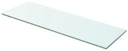 vidaXL Raft din sticlă transparentă, 60 x 15 cm (243823) Raft