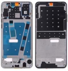 tel-szalk-012816 Huawei P30 Lite 24MP MAR-L21MEA / MAR-L22A / MAR-L22B / MAR-LX1M / MAR-LX3A fehér előlap lcd keret, burkolati elem (tel-szalk-012816)