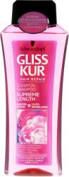 Schwarzkopf Șampon de păr Restabilirea intensivă a părului - Gliss Kur Supreme Length Shampoo 400 ml