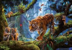 Educa Tigers in the tree - 1000 piese (17662) Puzzle