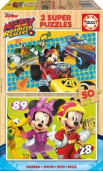 Educa Mickey and the Roadster Racers - 2x50 piese (17236)