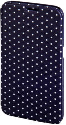 Hama Husa Booklet Lumi Dots Samsung Galaxy S6 Hama, Negru/Alb (138229)