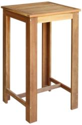 vidaXL Masă de bar, lemn masiv de salcâm, 60x60x105 cm (246663) - vidaxl
