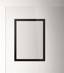 DURABLE Infokeret, A4, elektrosztatikus, DURABLE DURAFRAME® SUN , fekete (DB484101)