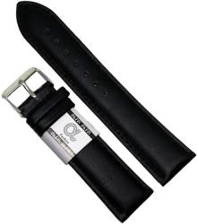 Alfa Curea pentru ceas din piele ecologica neagra - 22mm, 24mm, 26mm - C2948 (C2948)