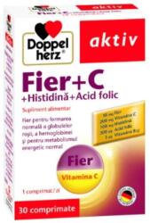 Doppelherz Fier+C+Histidina+Acid folic 30 comprimate