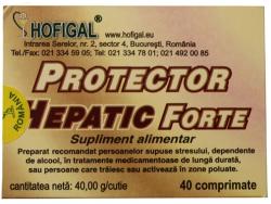 Hofigal Protector Hepatic Forte 40 comprimate